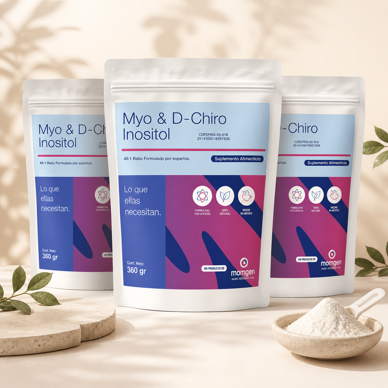 Kit 3 meses | Bolsa Myo & D-Chiro Inositol