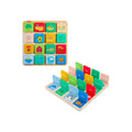 Juguete Educativo Fisher-price Tablero De Madera Montessori