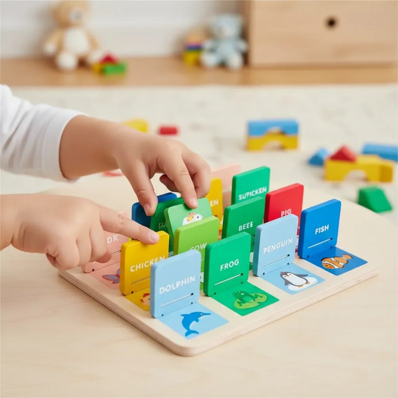 Juguete Educativo Fisher-price Tablero De Madera Montessori